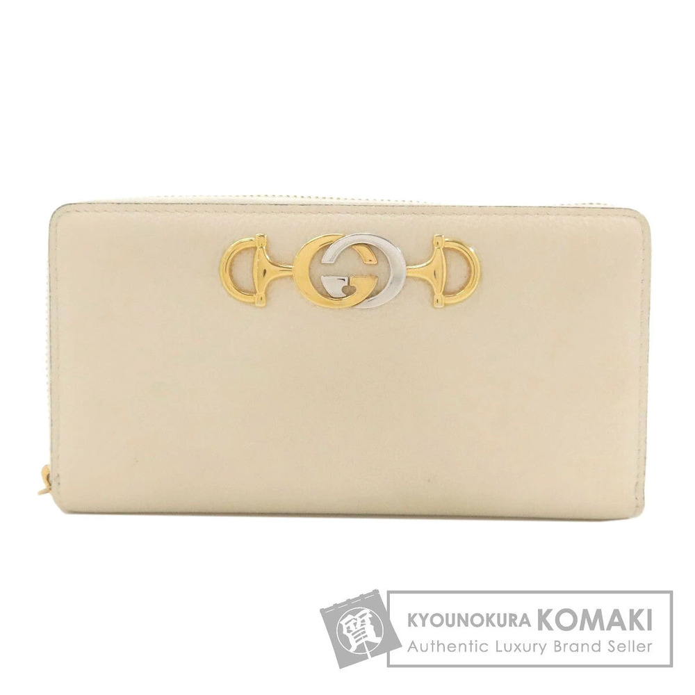 Gucci Zumi Long Wallet coin purse Leather
